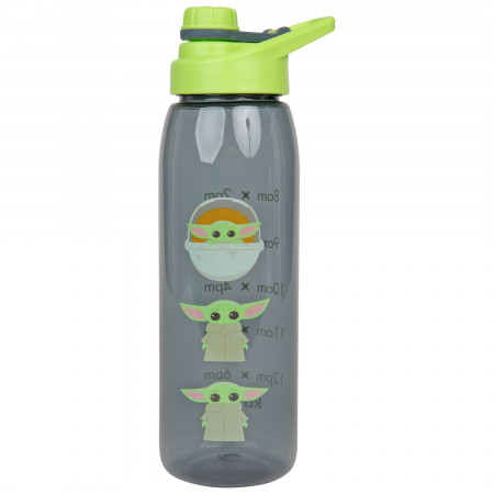 Star Wars The Child Grogu Refill 28 Ounce Water Bottle with Screw Lid
